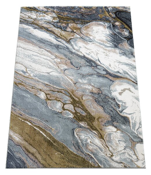 Koberec Microsofty 8302 MULTI – viacfarebný shaggy obdĺžnik Rozmer: 60x100 cm
