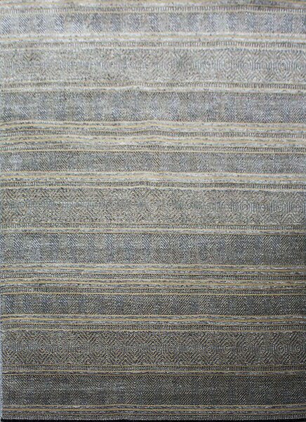 Koberec Saran G001 GREY – sivý vzorovaný obdĺžnik Rozmer: 60x100 cm