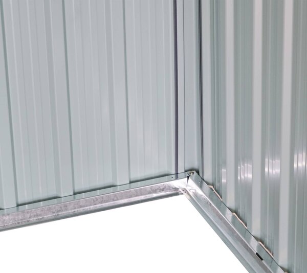 Záhradný domček BestBerg ZD‑808AW / 5,6 m² / 236 × 238 × 203 cm / antracit/biela