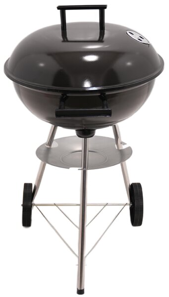Gril na drevené uhlie BestBerg BBBQ-12B / Ø 44 cm / čierna