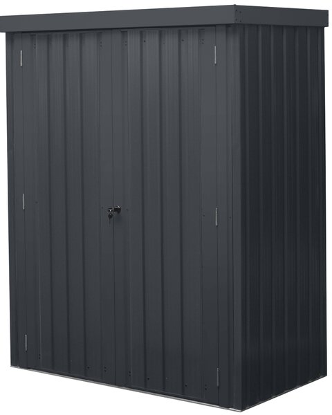 Záhradný domček BestBerg ZS-25A / 1,1 m² / 81 × 140 × 180 cm / antracitová