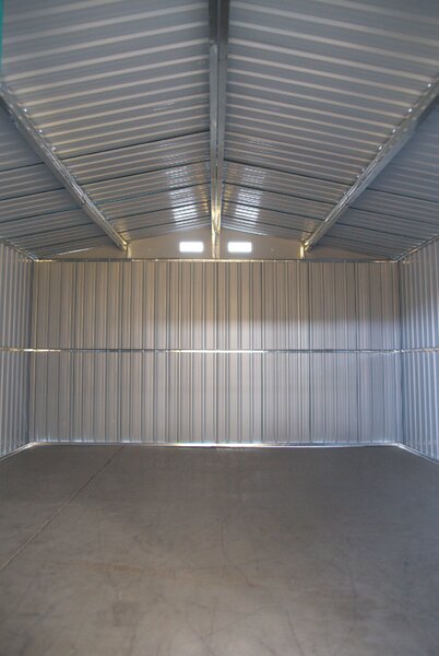 Záhradný domček BestBerg BBSH-1113GR / 13,3 m² / 342,5 x 389 x 202 cm / zelená