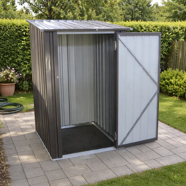 Záhradný domček BestBerg BBSH-001G / 0,93 m² / 90 x 160 x 103 cm / sivá