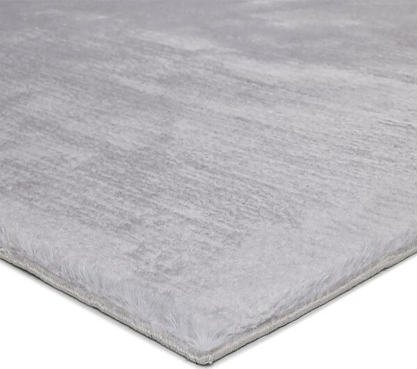 Koberec Rabbit 62 GREY – sivý shaggy obdĺžnik 100% polyester Rozmer: 40x60 cm
