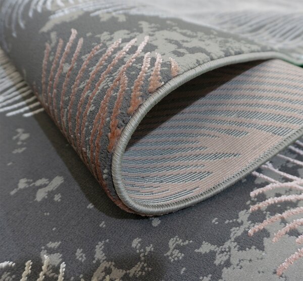 BE Koberec Allianz 6304 GREY – sivý obdĺžnikový Rozmer: 60x100 cm