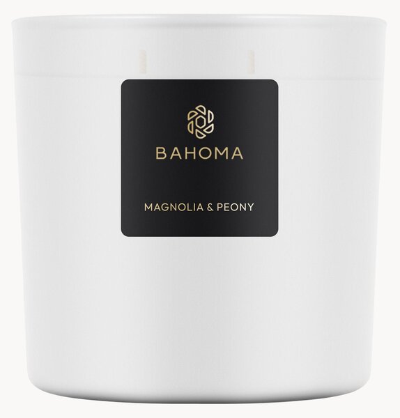 Sviečka's jedným knôtom Pearl (Magnolia & Peony)