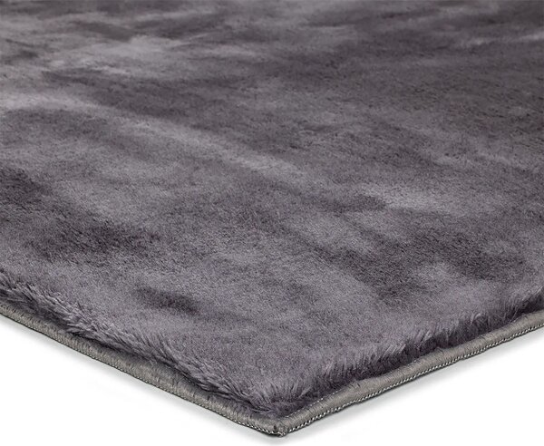 Shaggy koberec Rabbit 62 Anthracite – viacfarebný obdĺžnik Rozmer: 40x60 cm