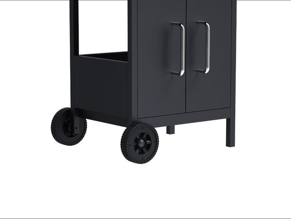 Plynový gril BestBerg BBBQ-27SB / 4 horáky / 11,6 kW / čierna