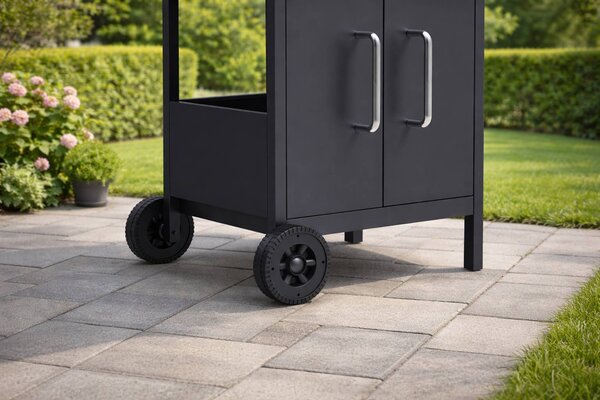 Plynový gril BestBerg BBBQ-27SB / 4 horáky / 11,6 kW / čierna