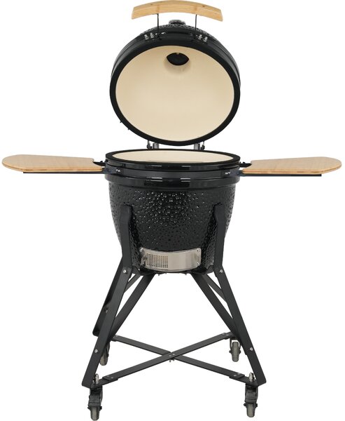Keramický Kamado BBQ gril BestBerg BBGK-46B / Ø 38,3 cm / čierna