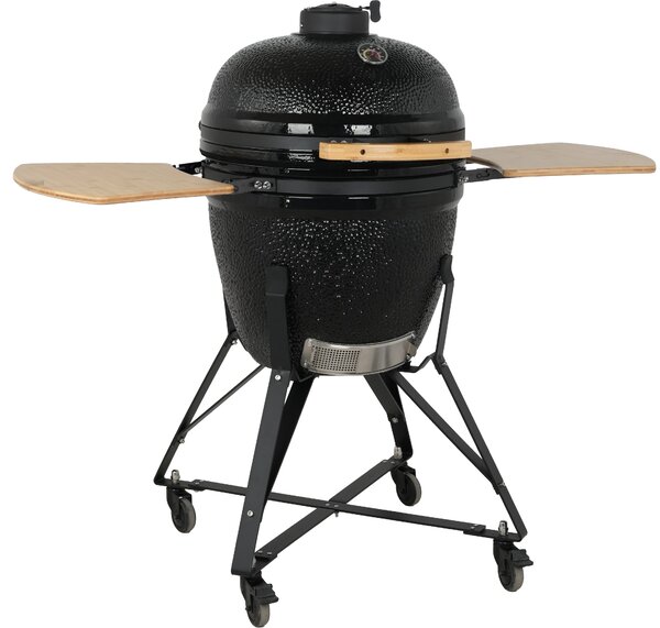 Keramický Kamado BBQ gril BestBerg BBGK-55B / Ø 46 cm / čierna