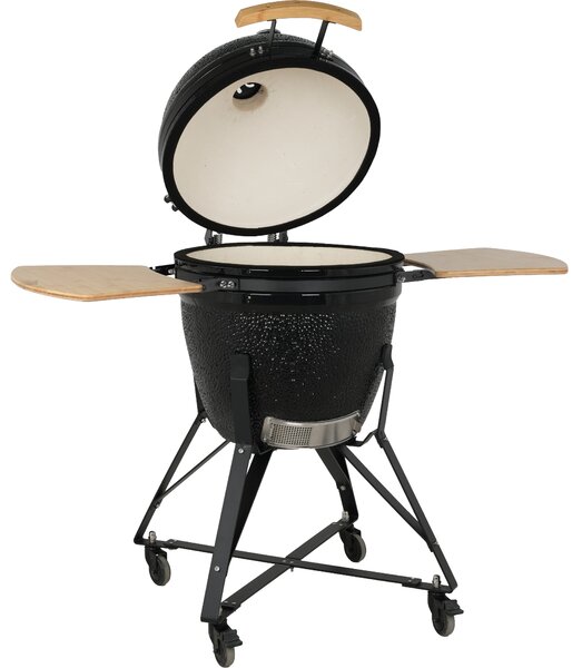 Keramický Kamado BBQ gril BestBerg BBGK-55B / Ø 46 cm / čierna