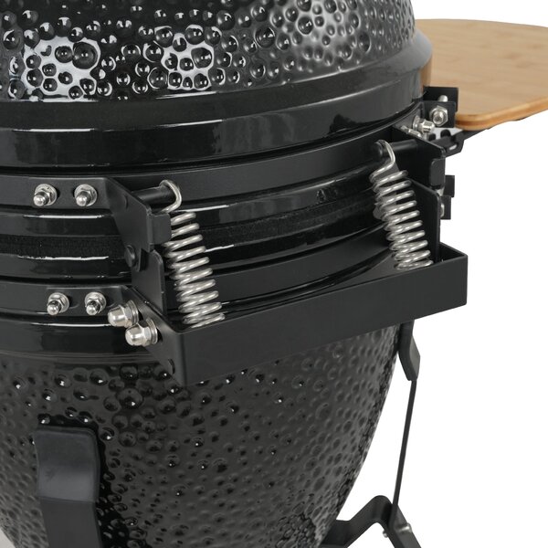 Keramický Kamado BBQ gril BestBerg BBGK-46B / Ø 38,3 cm / čierna