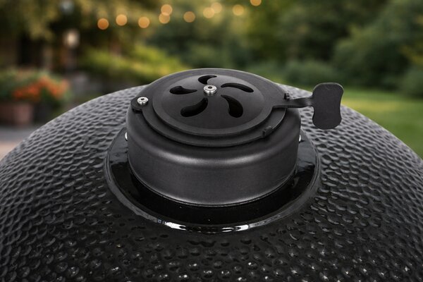Keramický Kamado BBQ gril BestBerg BBGK-55B / Ø 46 cm / čierna