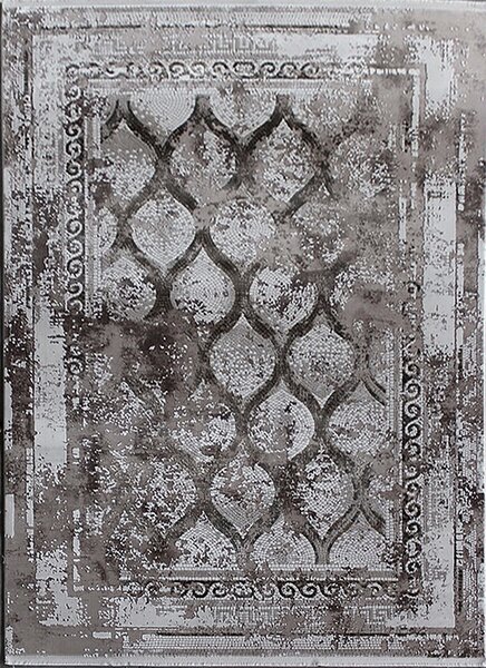 Koberec Creante 19148 béžový – obdĺžnikový s vintage vzorom Rozmer: 80x150 cm