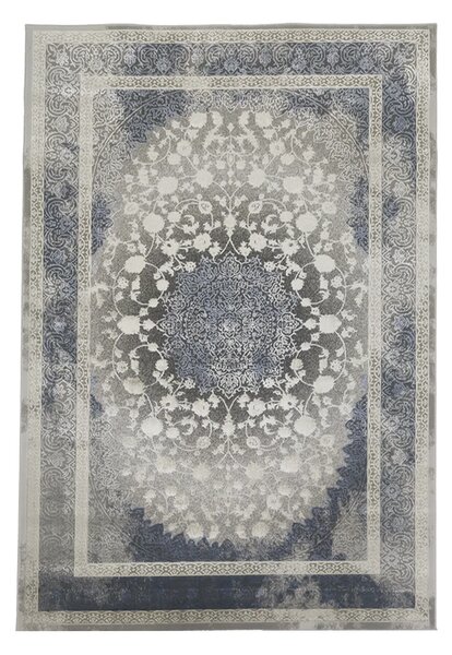 Koberec Deluxe 9091 NAVY – námornícka modrá, obdĺžnikový Rozmer: 60x100 cm