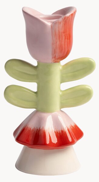 Ručne maľovaný svietnik Blume