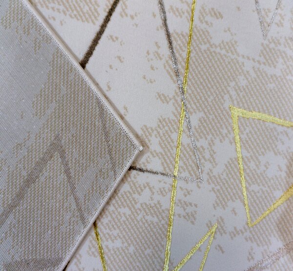 Koberec Esprit 3608 béžový – obdĺžnikový s jemným vzorom Rozmer: 60x100 cm