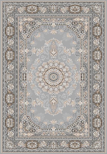 Koberec Deluxe 9093 béžový s orientálnym vzorom – obdĺžnikový Rozmer: 60x100 cm