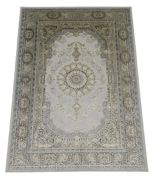 Koberec Deluxe 9093 béžový s orientálnym vzorom – obdĺžnikový Rozmer: 60x100 cm