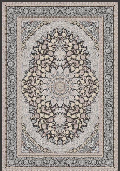 Koberec Deluxe 9092 béžový s orientálnym vzorom – obdĺžnikový Rozmer: 60x100 cm