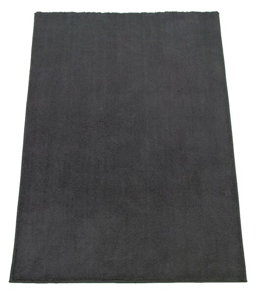 Koberec Oslo 7000 Dark Grey – sivý shaggy obdĺžnik Rozmer: 60x100 cm