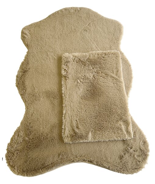 Koberec Puffy 060 Sand – viacfarebný obdĺžnikový koberec Rozmer: 40x60 cm
