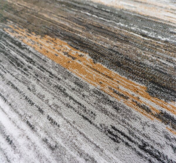 Koberec Accra 6505 Grey Pink – ružový vzorovaný obdĺžnik Rozmer: 60x100 cm