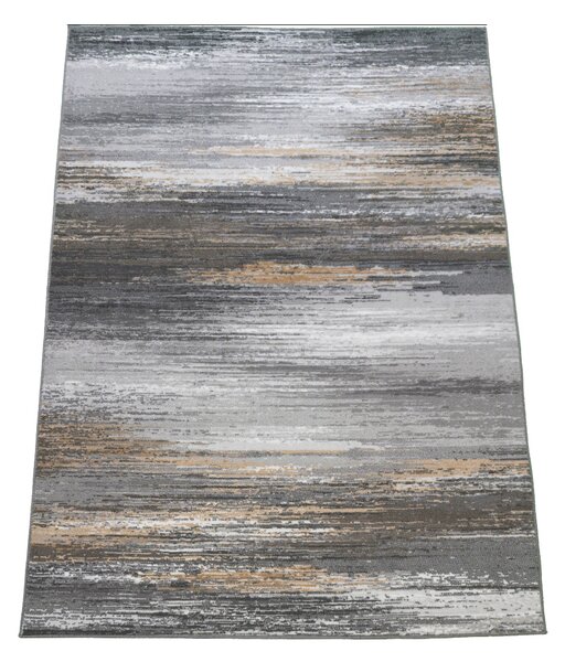 Koberec Accra 6505 Grey Pink – ružový vzorovaný obdĺžnik Rozmer: 60x100 cm