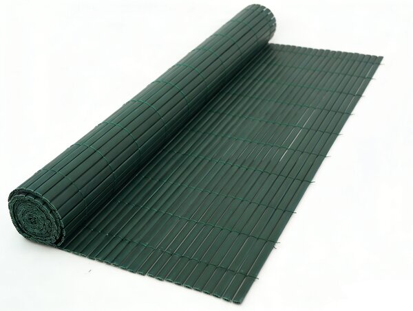 Umělá PVC rákosová rohož/zástěna BestBerg BBGD-13GN / 1 × 3 m / zelená