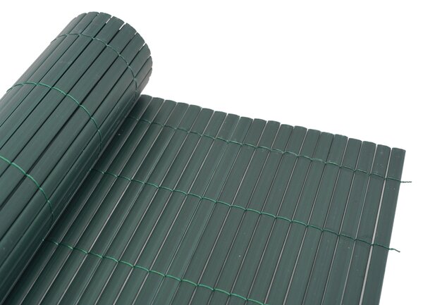 Umelá PVC rákosová rohož/zástena BestBerg BBGD-23GN / 2 × 3 m / zelená