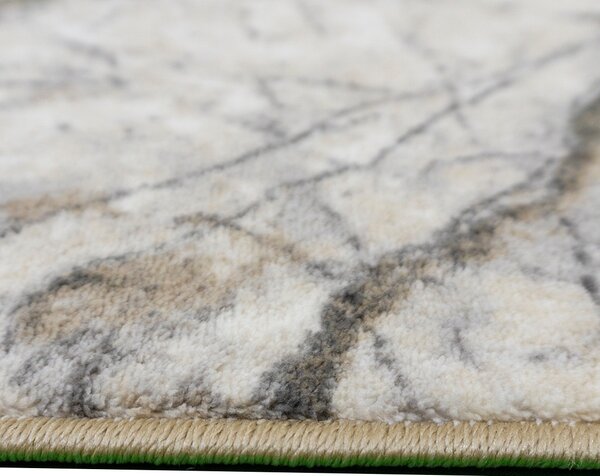 Koberec Accra 6509 Cream – krémový s abstraktným vzorom Rozmer: 60x100 cm
