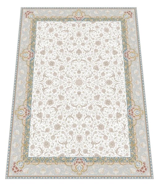 Koberec Miras 1202 CREAM – krémový obdĺžnik s orientálnym vzorom Rozmer: 150x225 cm
