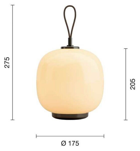 Stolové Lampa Louis Poulsen, Žltá, Obývacia izba, Sklo