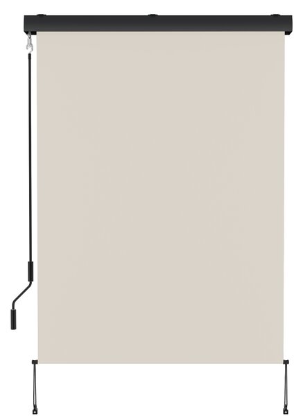 Vertikálna markíza BestBerg BBSU-C140C / 140 × 250 cm / čierna/krémová