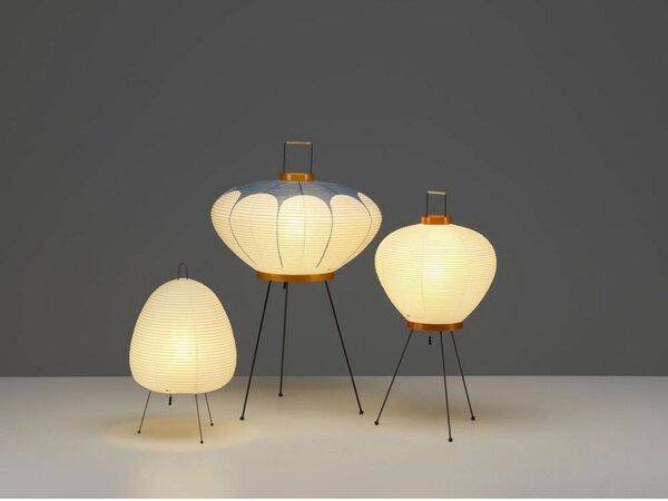 Stolové Lampa Vitra, Biela, Obývacia izba, Papier / Kartón