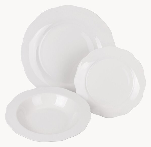 Porcelánová súprava riadu Orleans, 6 osôb, 18 ks