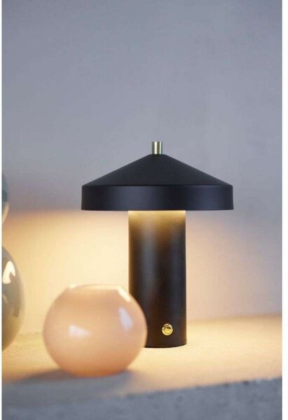Stolové Lampa OYOY Living Design, stmievateľné, Čierna, Obývacia izba, Kov