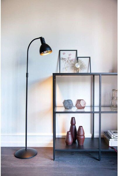 Stojacie Lampa Halo Design, Sivá, Obývacia izba, Kov
