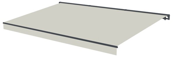 Elektrická markíza s LED osvetlením BestBerg BBSU-EL495BG / 495 x 300 cm / béžová