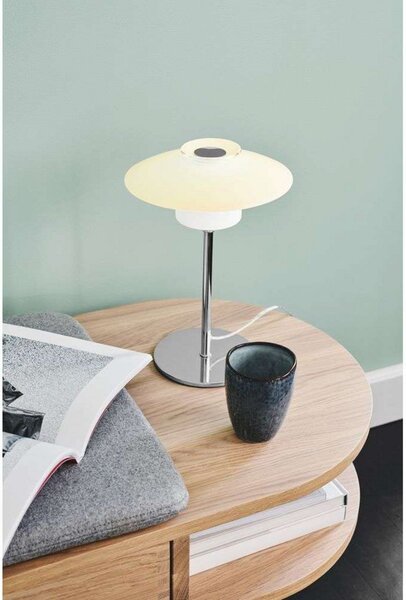 Stolové Lampa Halo Design, Biela, Obývacia izba, Kov