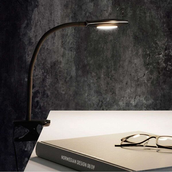 Stolové Lampa Halo Design, Čierna, Pracovňa, Plast
