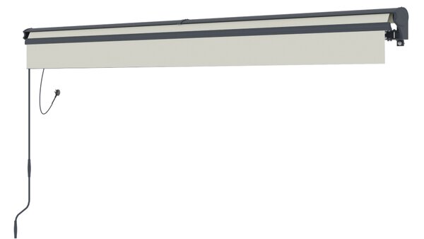 Elektrická markíza BestBerg BBSU-E350BG / 350 × 300 cm / béžová