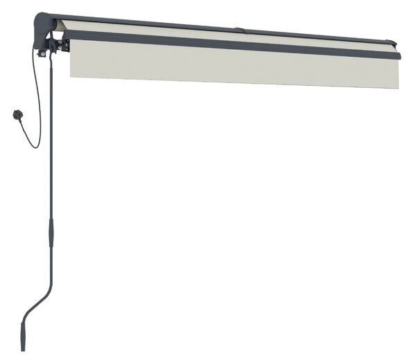 Elektrická markíza BestBerg BBSU-E295BG / 295 × 250 cm / béžová