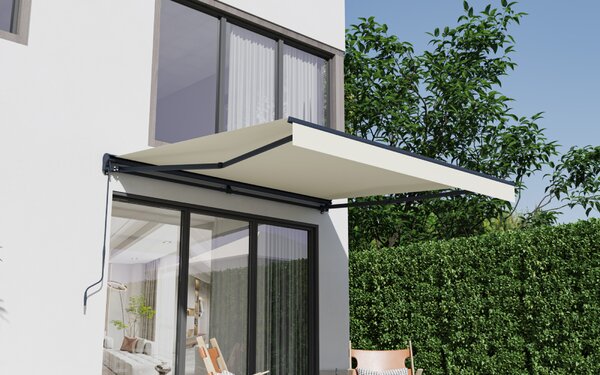 Elektrická markíza BestBerg BBSU-E350BG / 350 × 300 cm / béžová