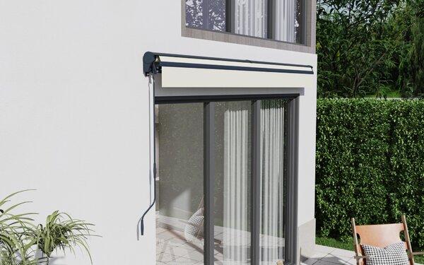 Elektrická markíza BestBerg BBSU-E350BG / 350 × 300 cm / béžová