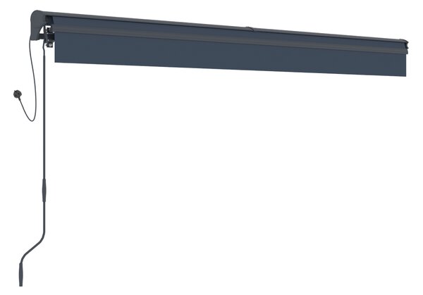 Elektrická markíza BestBerg BBSU-E395CG / 395 × 300 cm / sivá