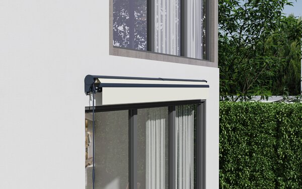 Elektrická markíza BestBerg BBSU-E295BG / 295 × 250 cm / béžová