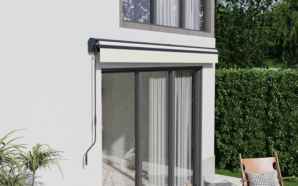 Elektrická markíza BestBerg BBSU-E395BG / 395 × 300 cm / béžová