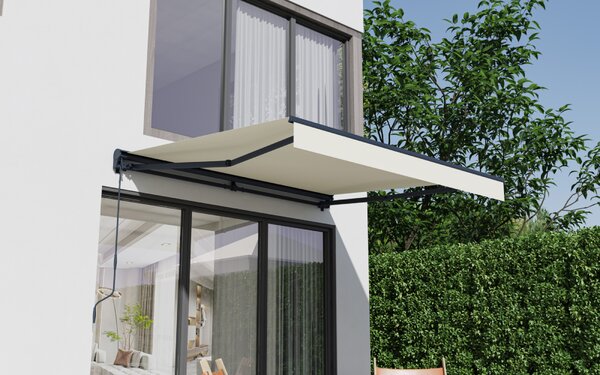 Elektrická markíza BestBerg BBSU-E295BG / 295 × 250 cm / béžová